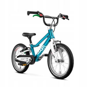 Lekki Rower dla dziecka Woom GO 2 14" Metallic Blue/Niebieski